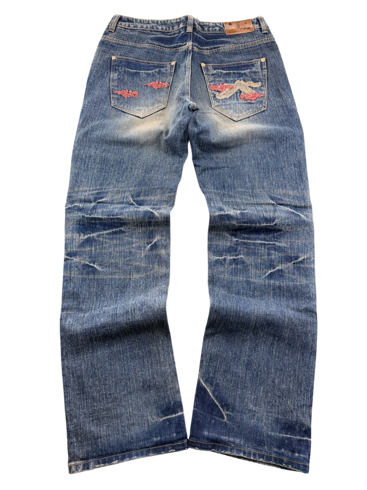 Big Yard Washed Baggy Jeans (M-L)
