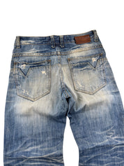Vintage Washed Bootcut Jeans (S)