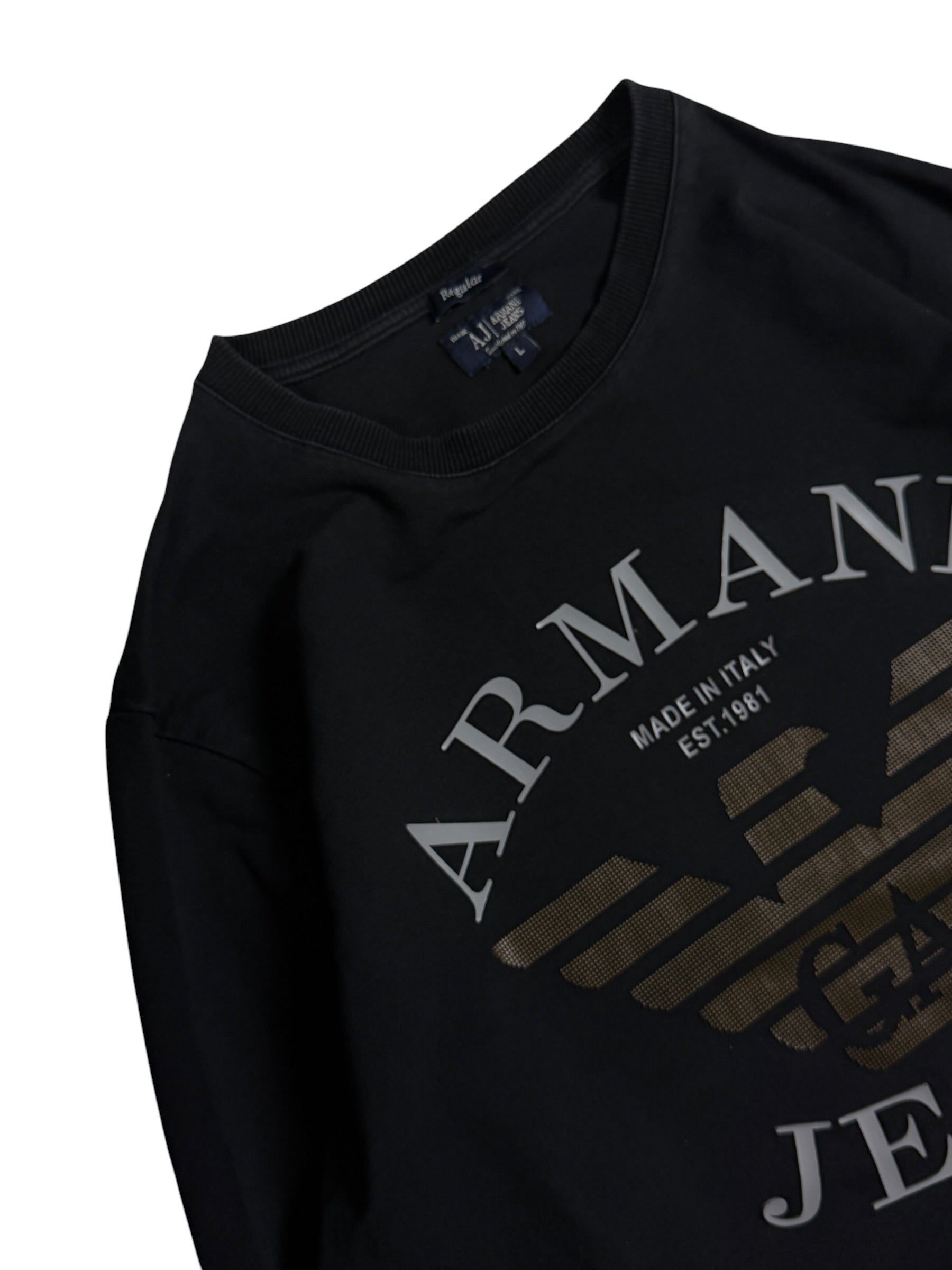 Armani Big Logo Sweater (S)