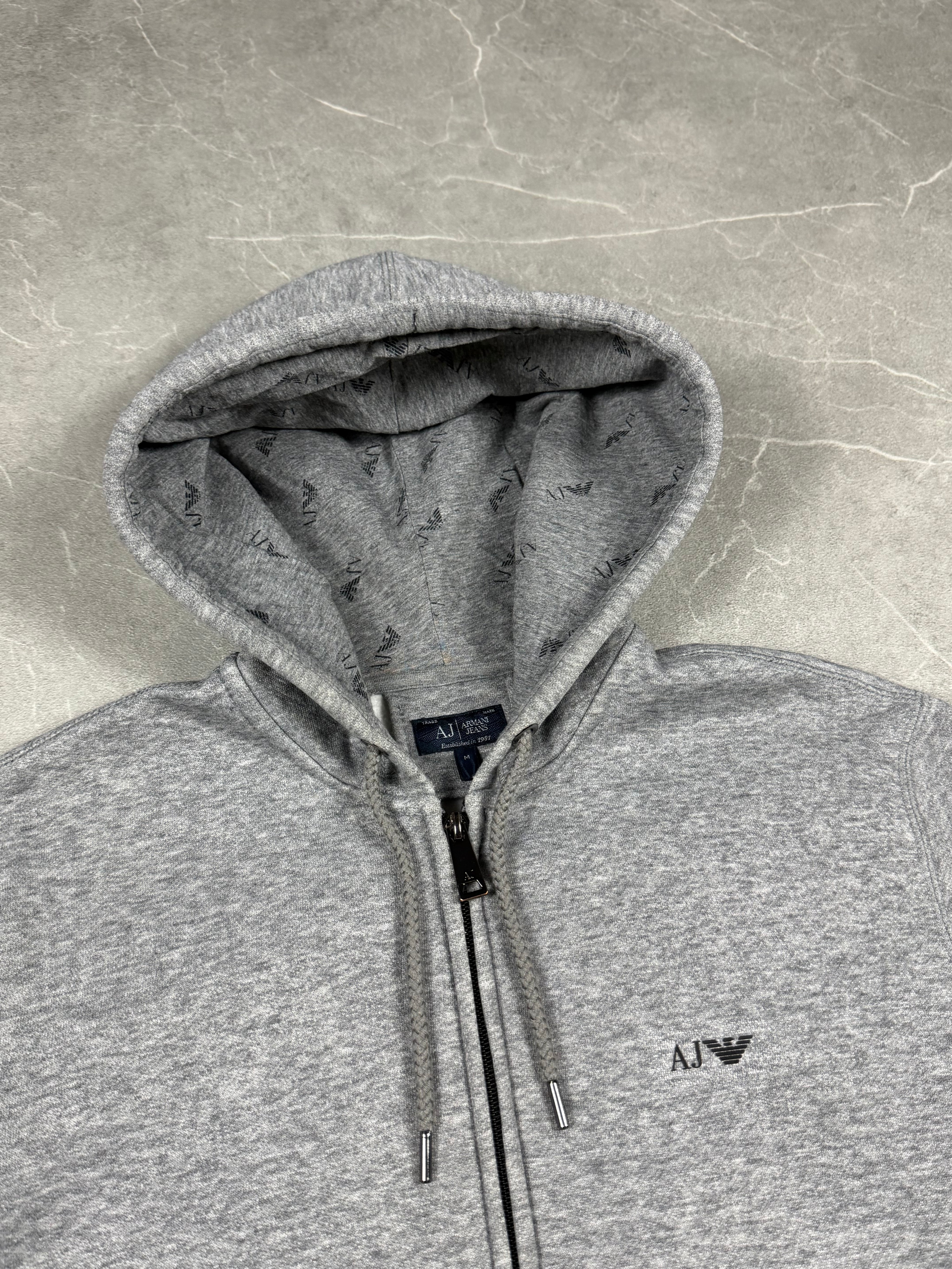 Armani Printed Hood Zipper (M)