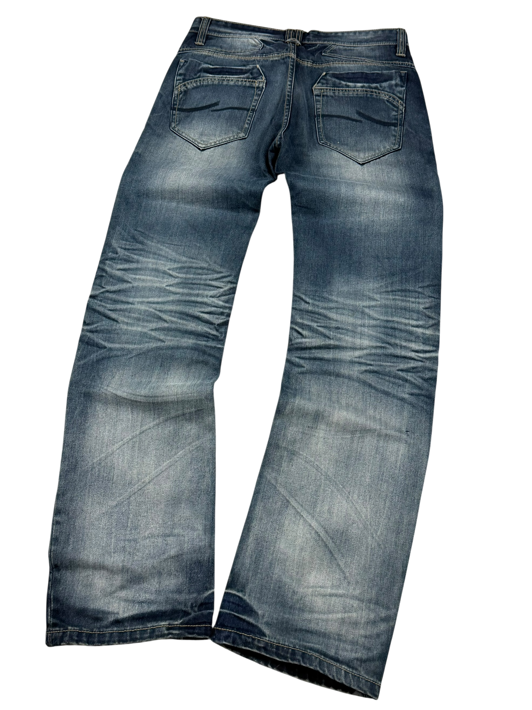 Crazy washed Straightfit Jeans (M)