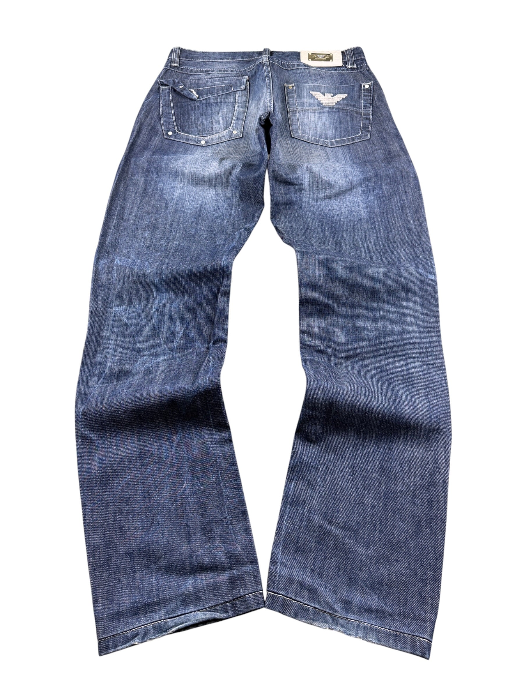 Armani vintage washed Slim Jeans (XS-S)