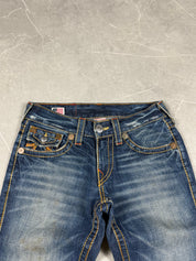 Vintage True Religion Rainbow Bootcut Jeans (S)