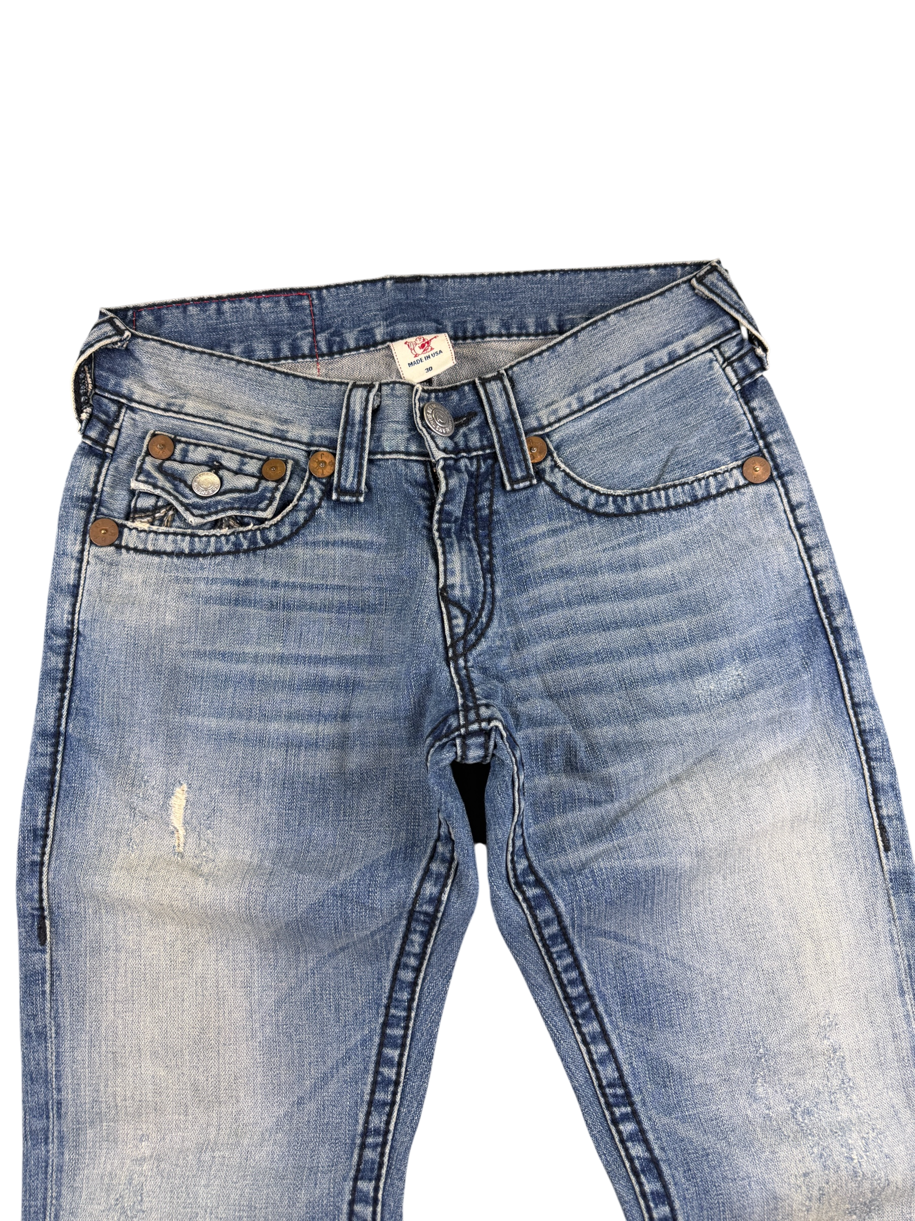 True Religion vintage Baggy/Bootcut Jeans (S)