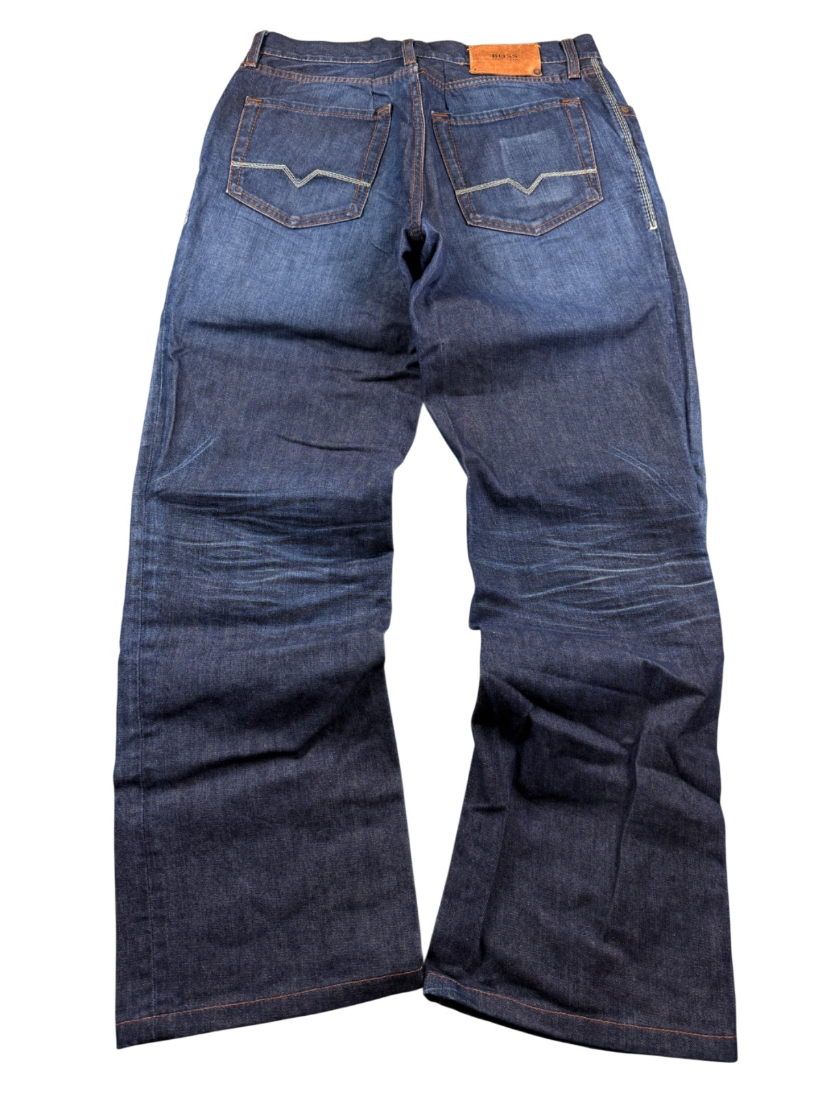 Boss Washed Bootcut Jeans (S)