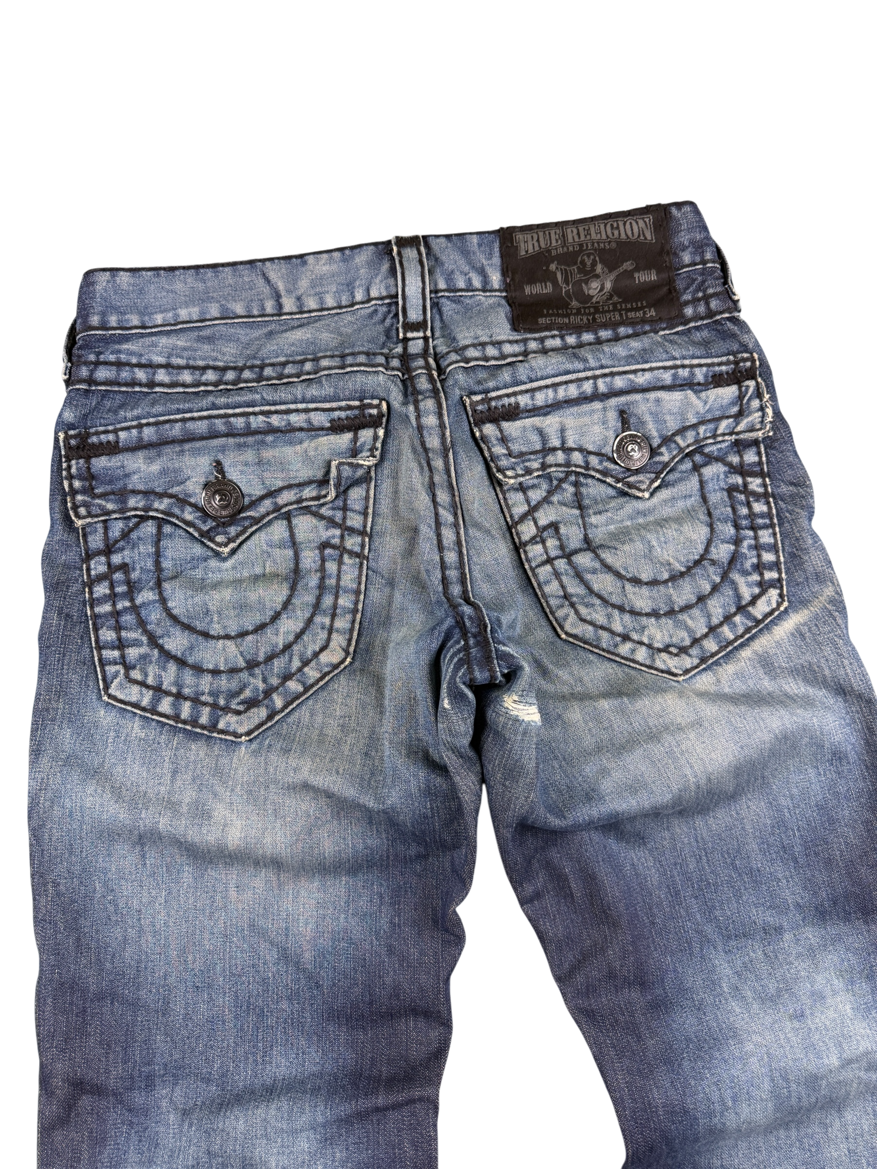 True Religion vintage washed Bootcut Jeans (M)