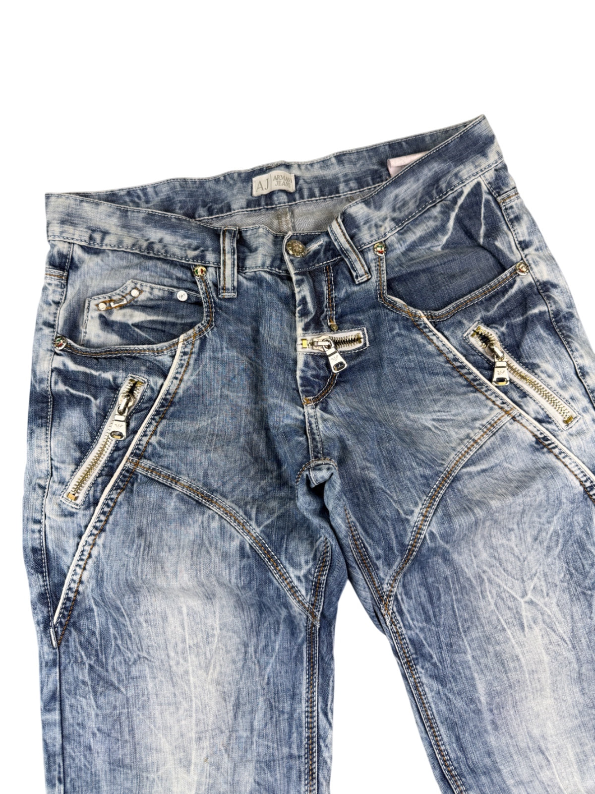 Armani Washed Straightfit Jeans (M)
