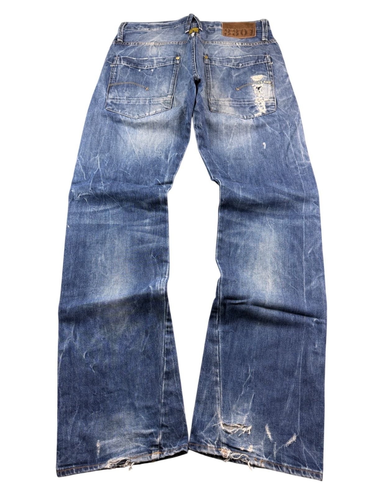 G-Star Washed Straightfit Jeans (M)