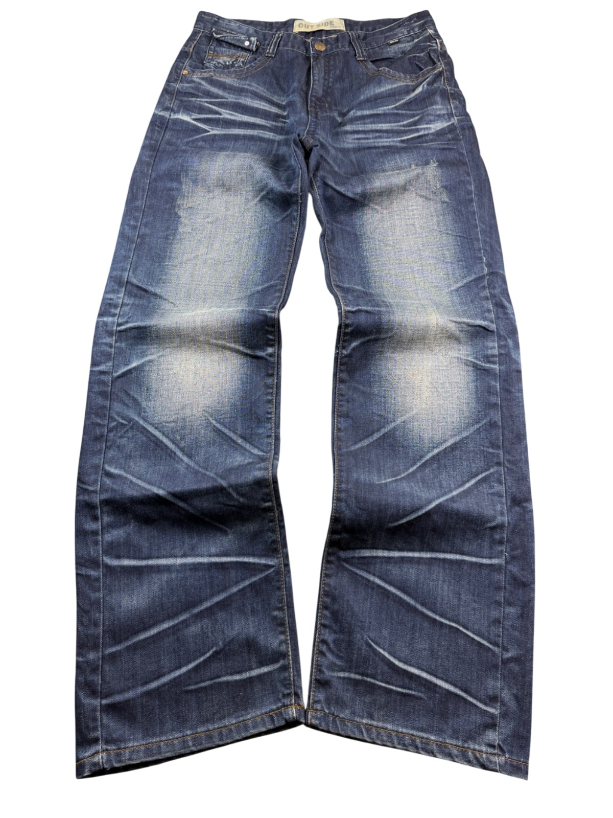 Outside Ultra Washed Bootcut Jeans (S-M)