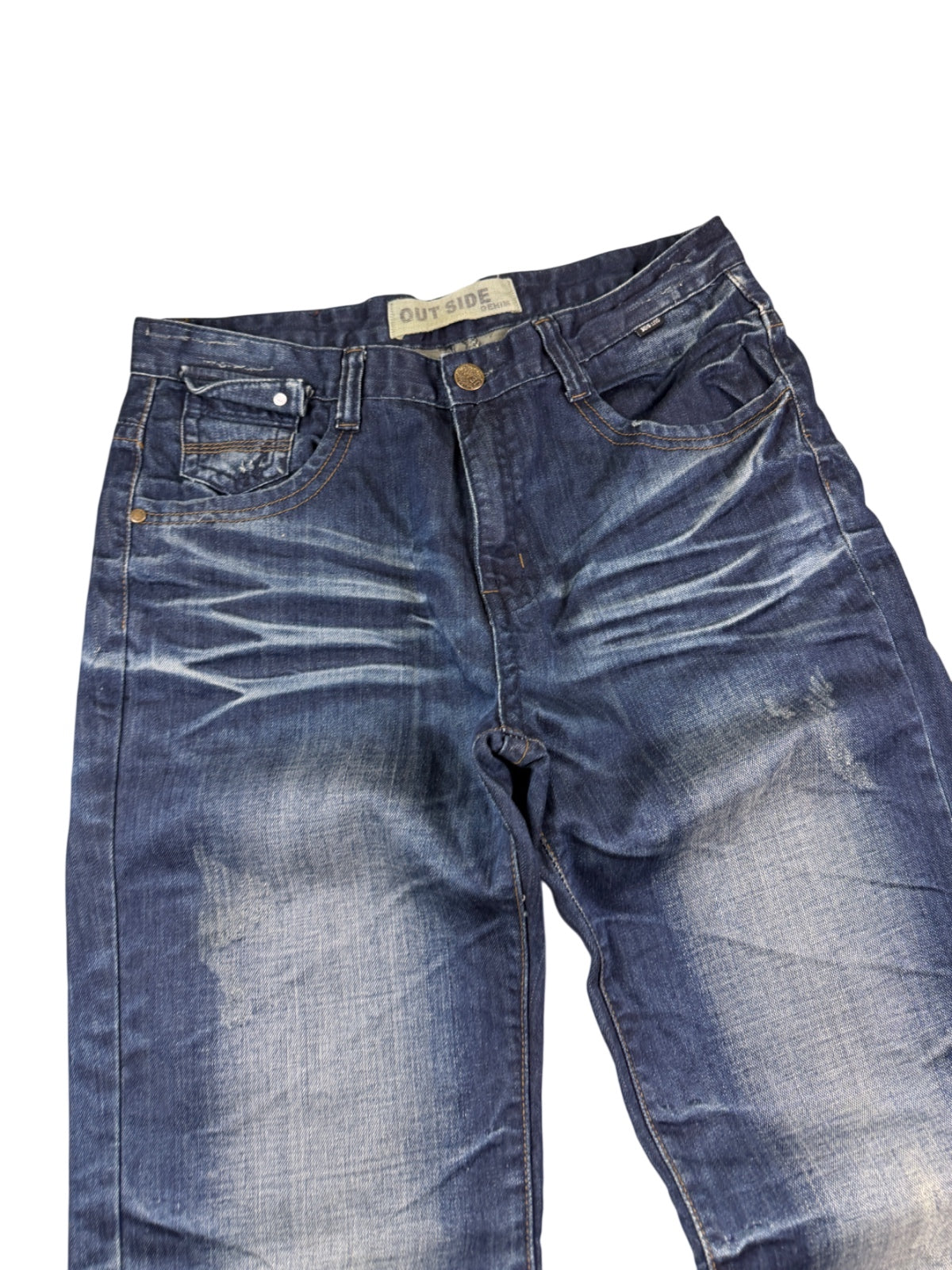 Outside Ultra Washed Bootcut Jeans (S-M)