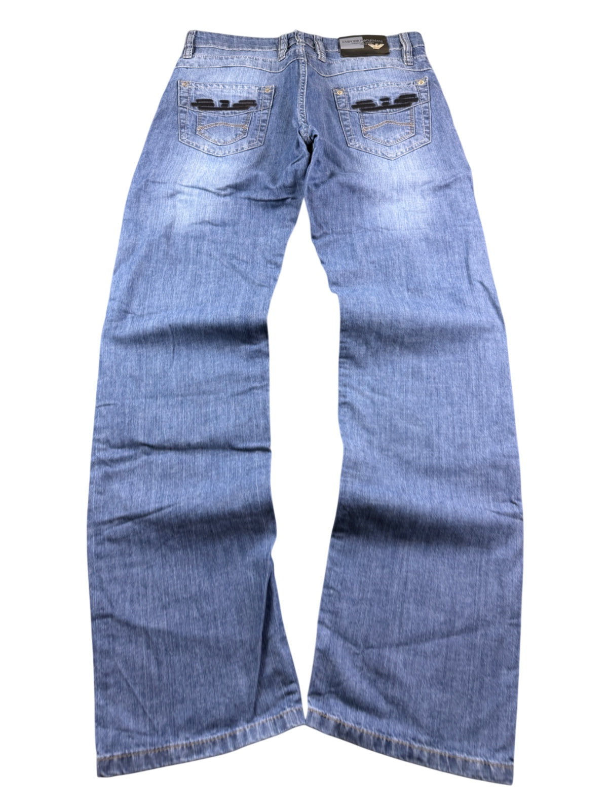 Armani Big Logo Straightfit Jeans (S-M)