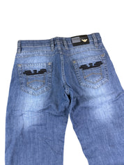 Armani Big Logo Straightfit Jeans (S-M)