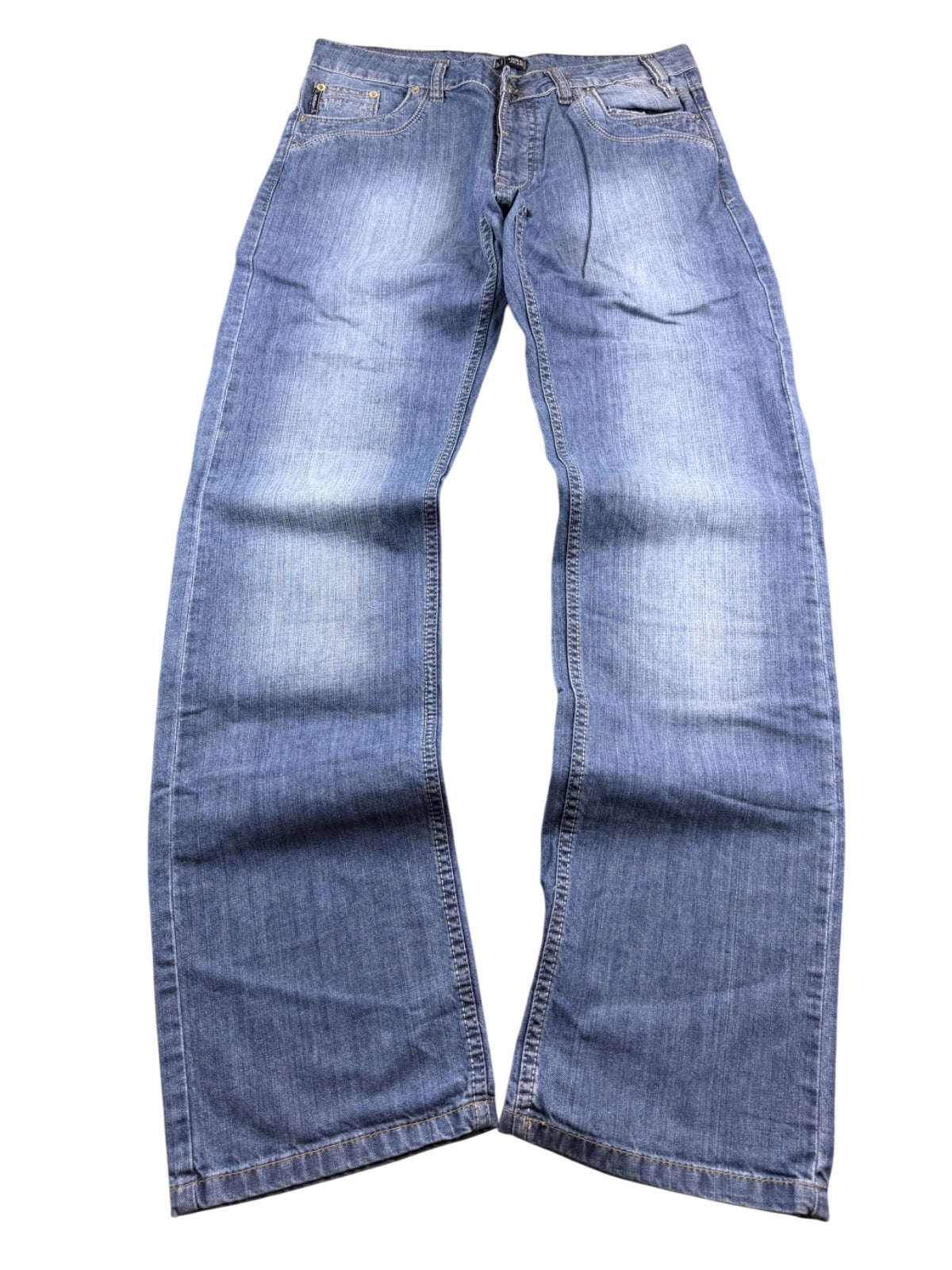 Armani Big Logo Straightfit Jeans (S-M)