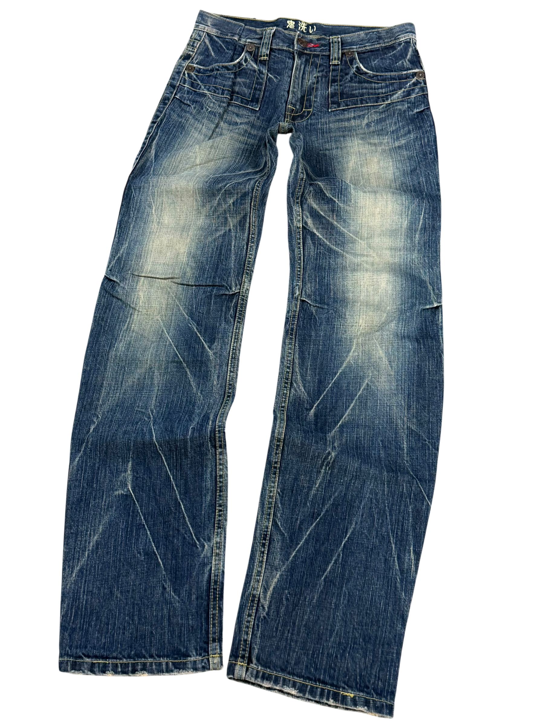 Crazy Washed Slim Jeans (M)