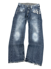 G-Star vintage washed bootcut jeans (S)