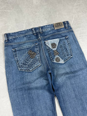 Dolce Gabbana Big Logo Baggy Jeans (M)