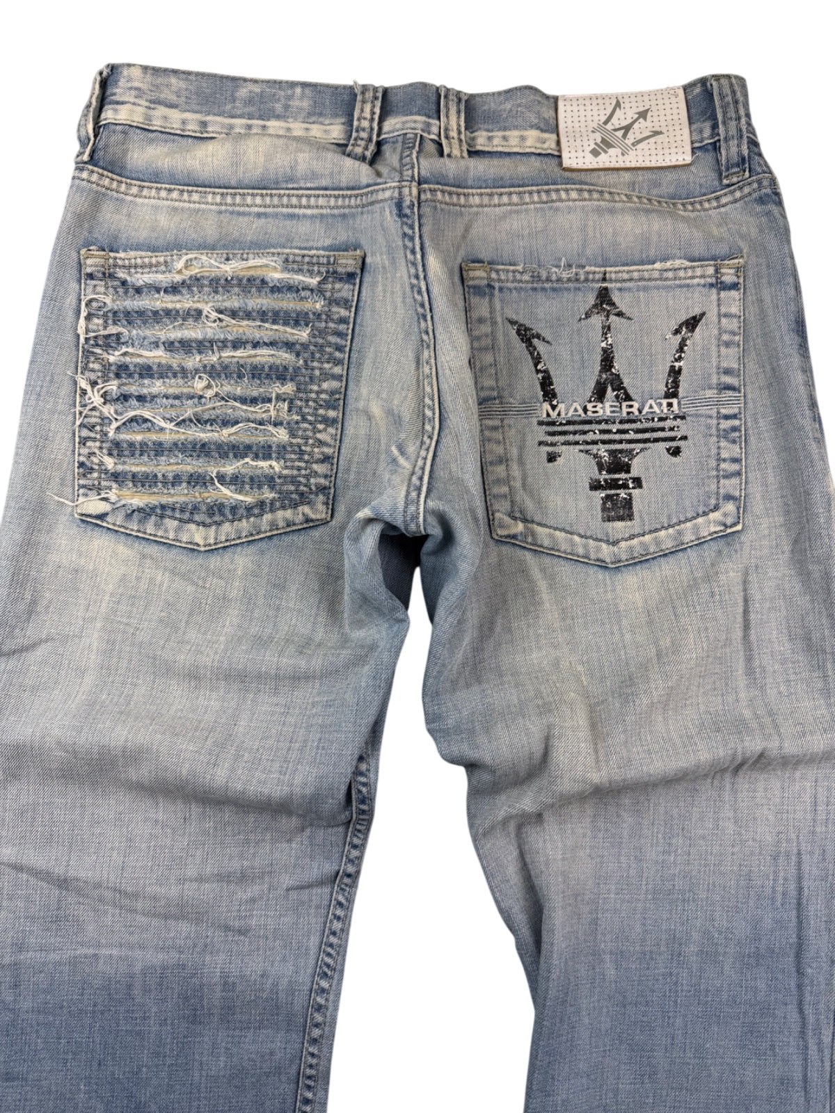 Maserati Washed Bootcut Jeans (S-M)