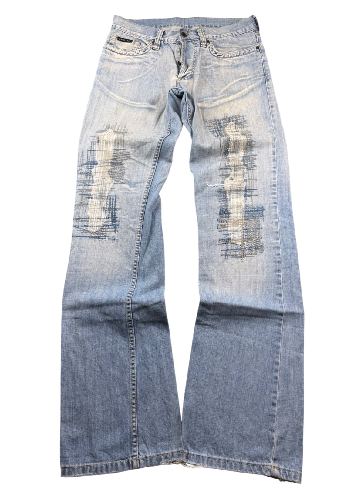 Maserati Washed Bootcut Jeans (S-M)