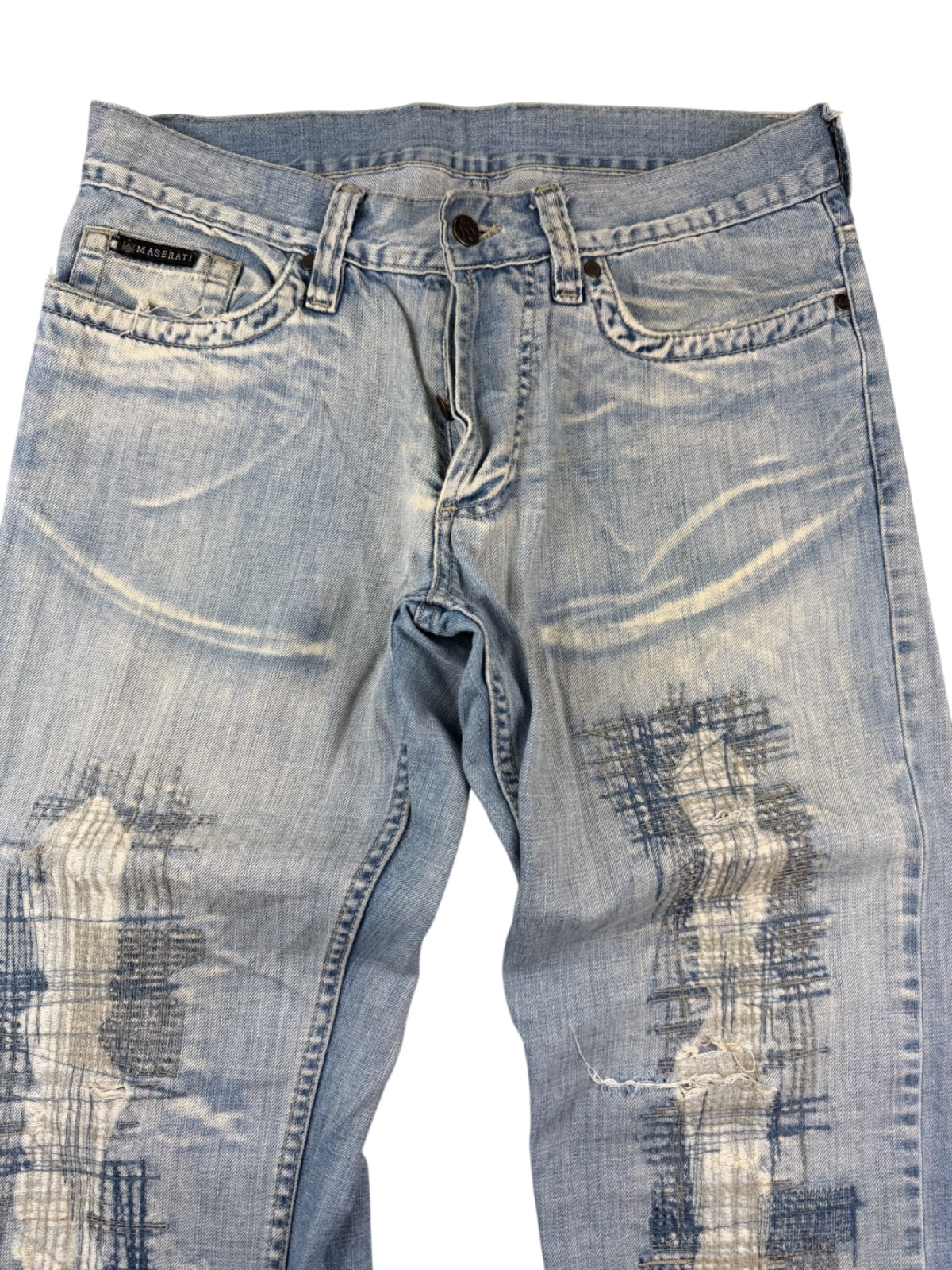 Maserati Washed Bootcut Jeans (S-M)