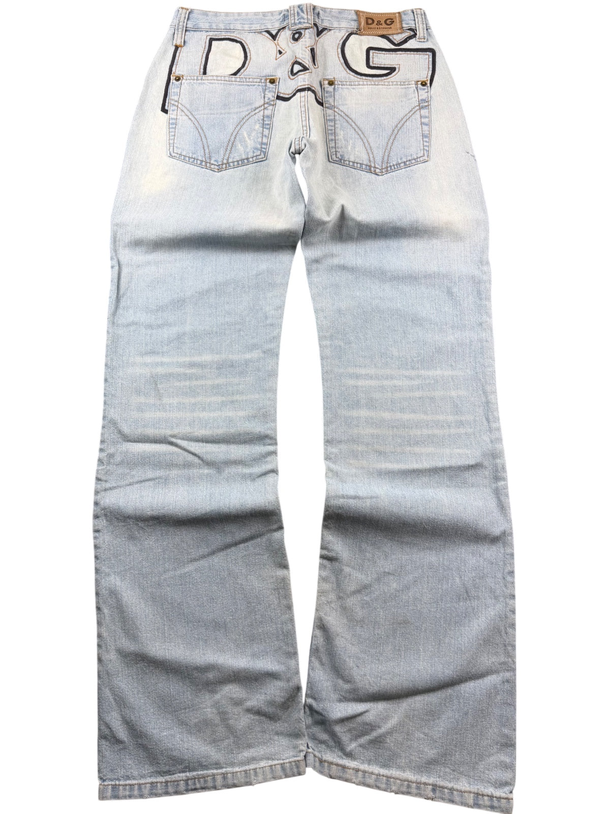 Dolce & Gabbana Big Logo Bootcut Jeans (S)