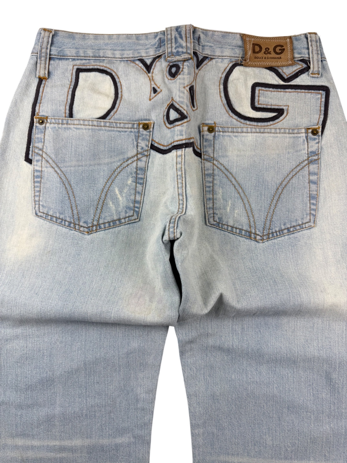 Dolce & Gabbana Big Logo Bootcut Jeans (S)
