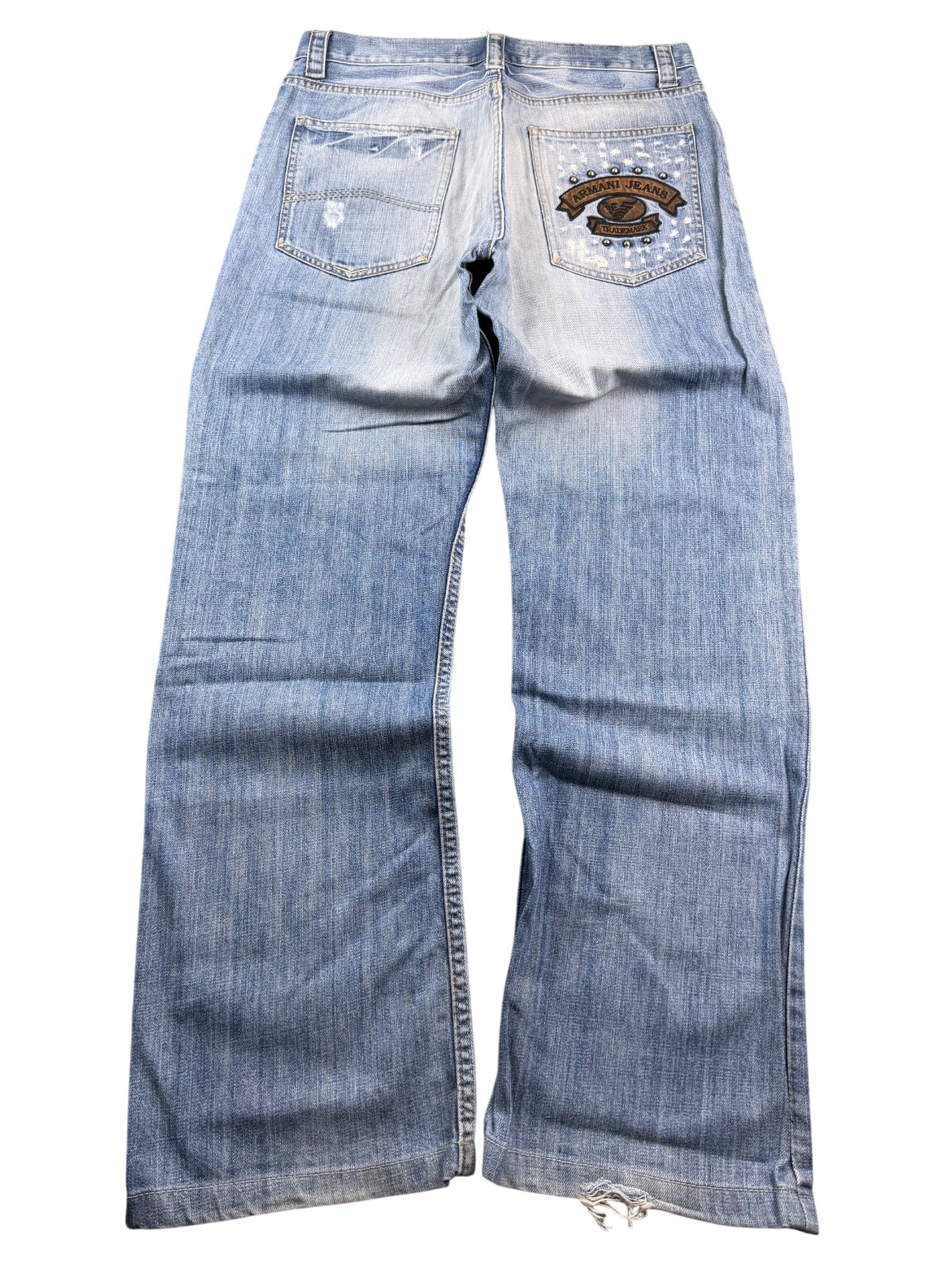 Armani Big Logo Straightfit Jeans (S)