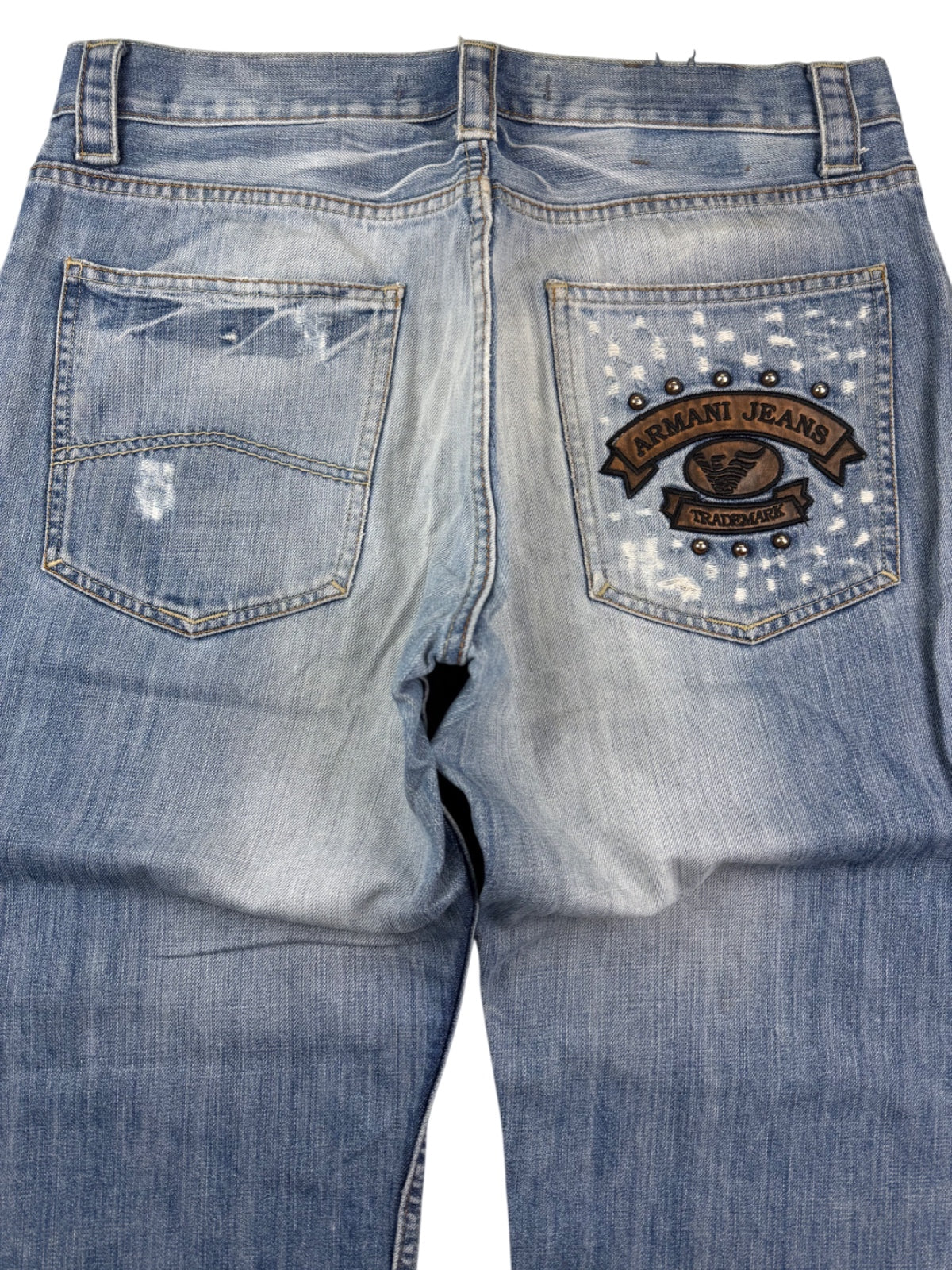 Armani Big Logo Straightfit Jeans (S)