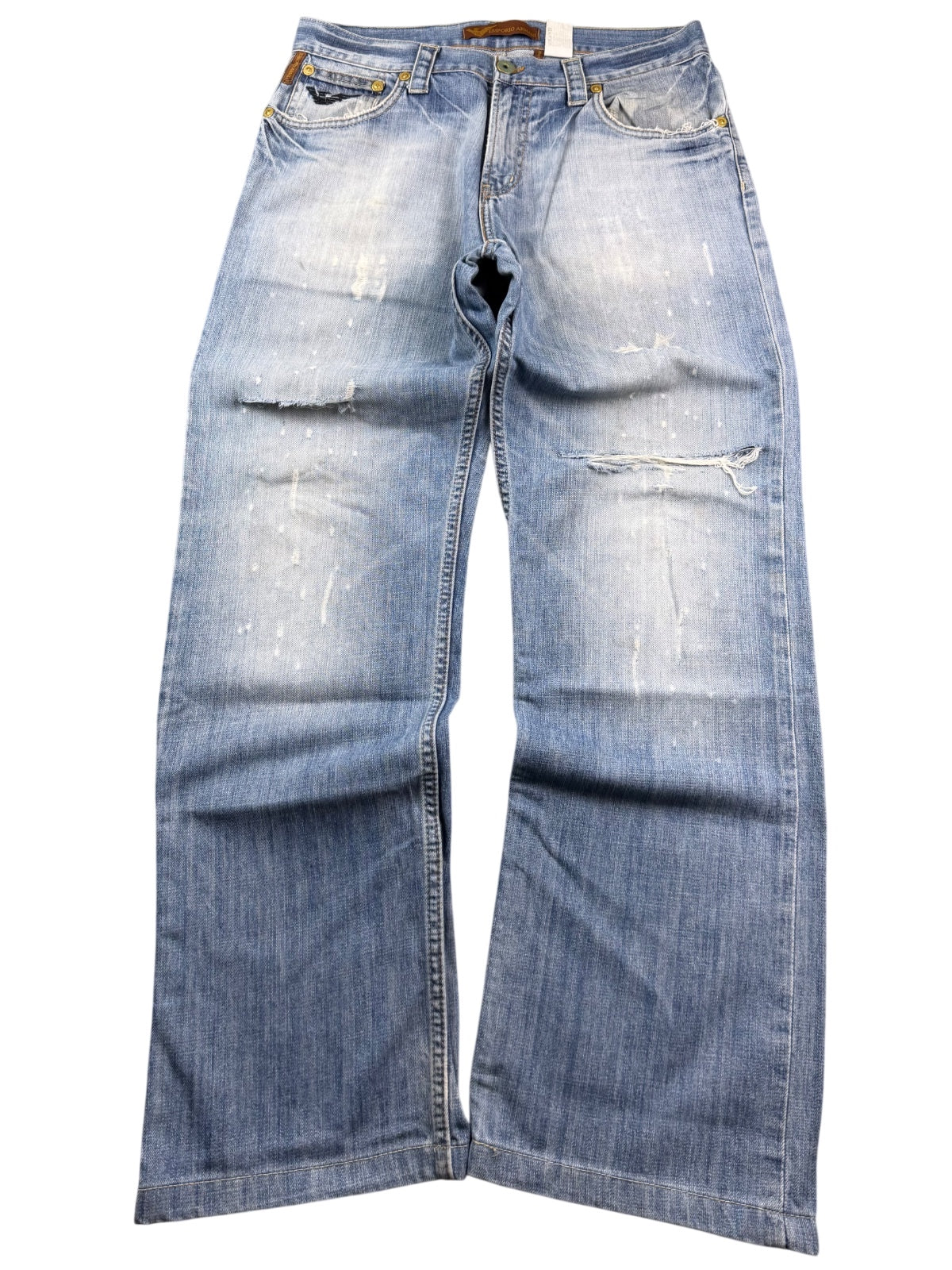 Armani Big Logo Straightfit Jeans (S)