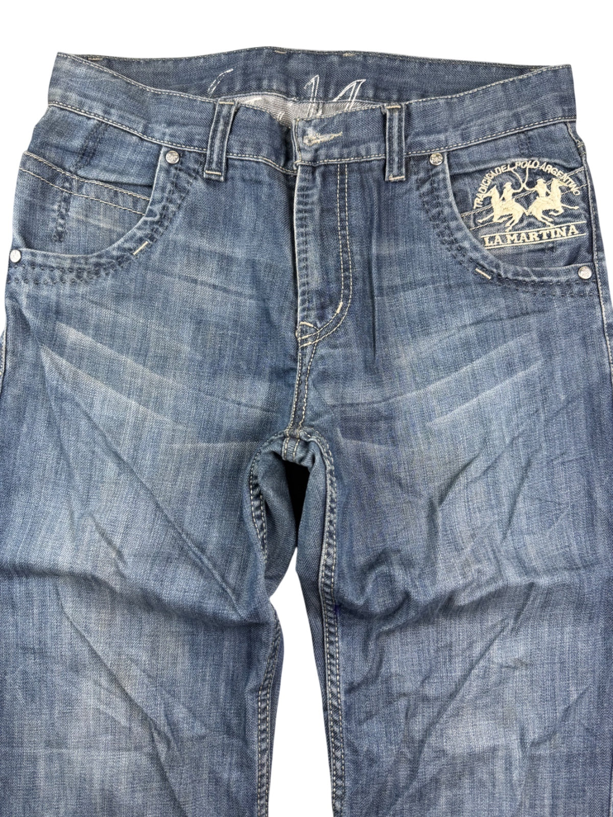 La Martina Big Logo Straightfit Jeans (S)