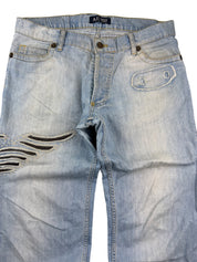 Armani Big Logo Baggy Jeans (S)