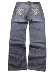 Armani Big Logo Bootcut Jeans (L)