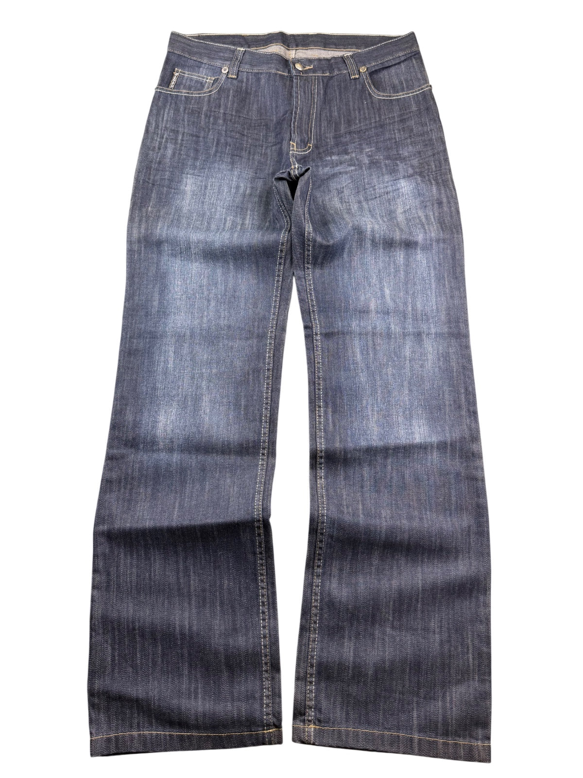 Armani Big Logo Bootcut Jeans (L)