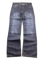 Armani Big Logo Bootcut Jeans (L)