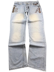 Armani Big Logo Straightfit Jeans (XL)