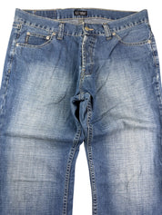 Armani Big Logo Bootcut Jeans (M)