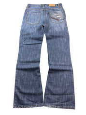 Armani Big Logo Bootcut Jeans (S-M)
