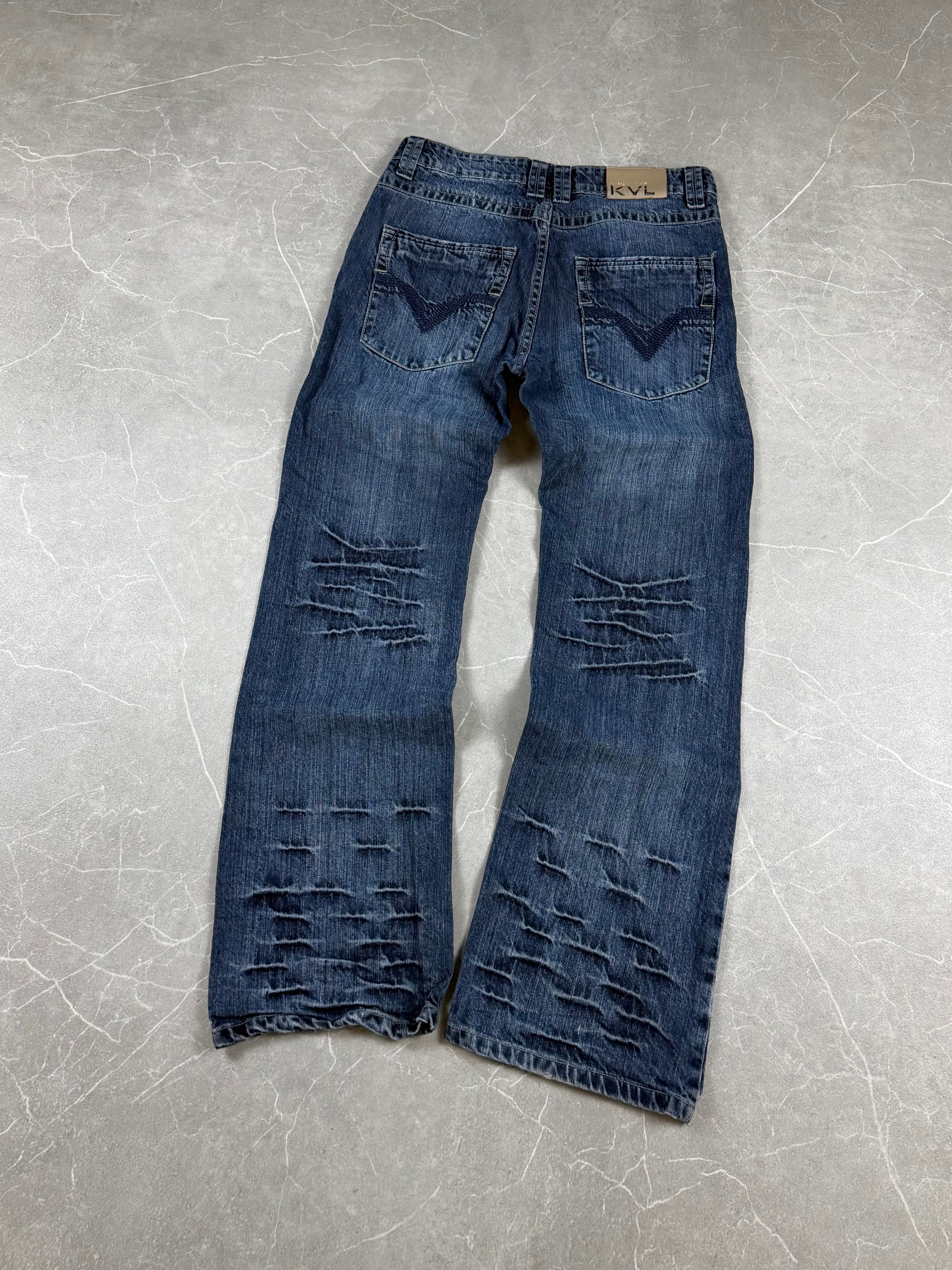 Vintage washed Bootcut Jeans (XS)