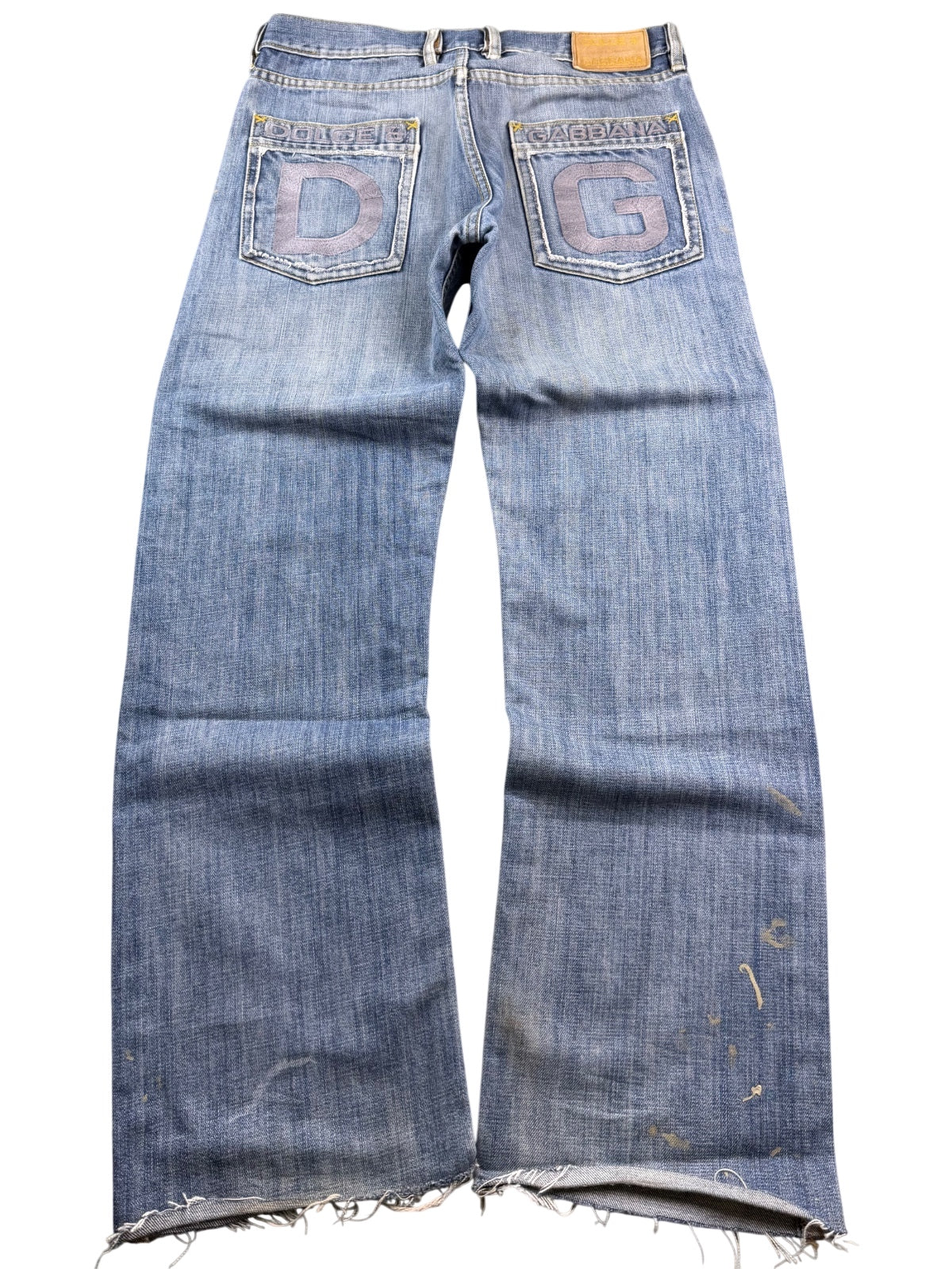 Dolce & Gabbana Big Logo Straightfit Jeans (XS)