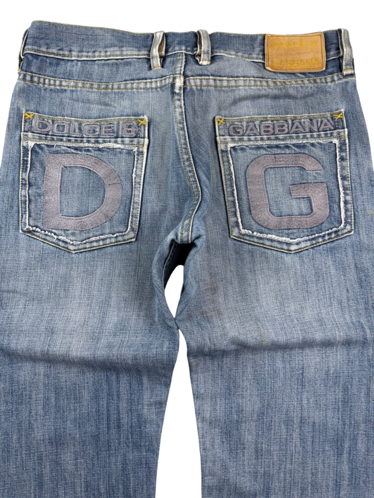 Dolce & Gabbana Big Logo Straightfit Jeans (XS)