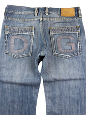 Dolce & Gabbana Big Logo Straightfit Jeans (XS)