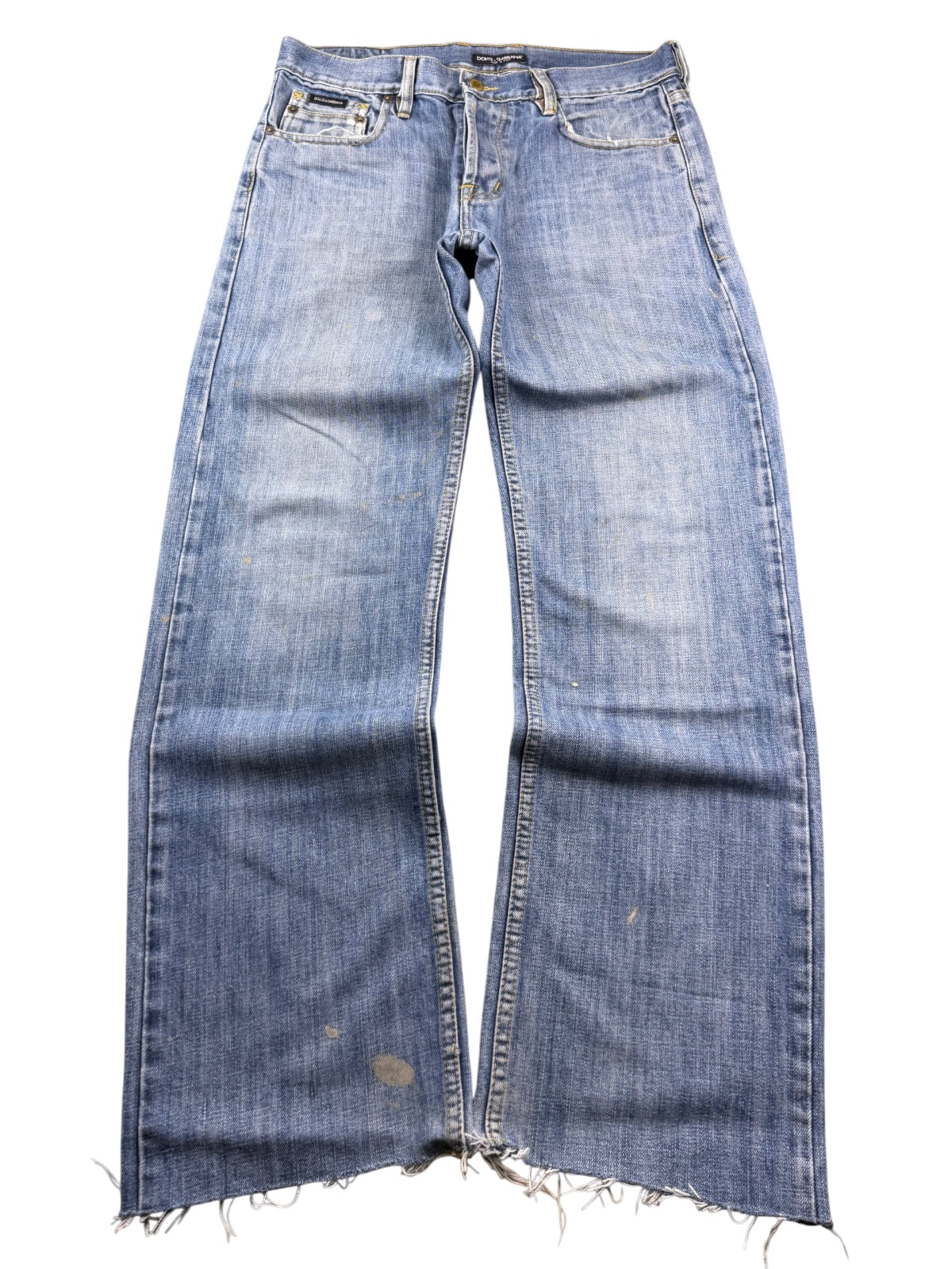Dolce & Gabbana Big Logo Straightfit Jeans (XS)