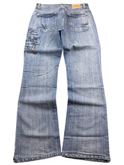 Armani Big Logo Bootcut Jeans (S)