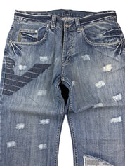 Armani Big Logo Bootcut Jeans (S)