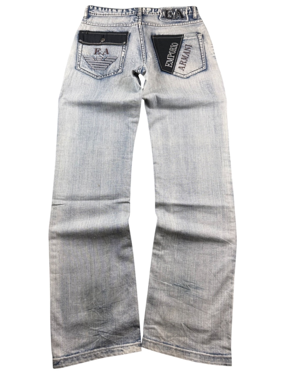 Armani Big Logo Straightfit Jeans (S-M)