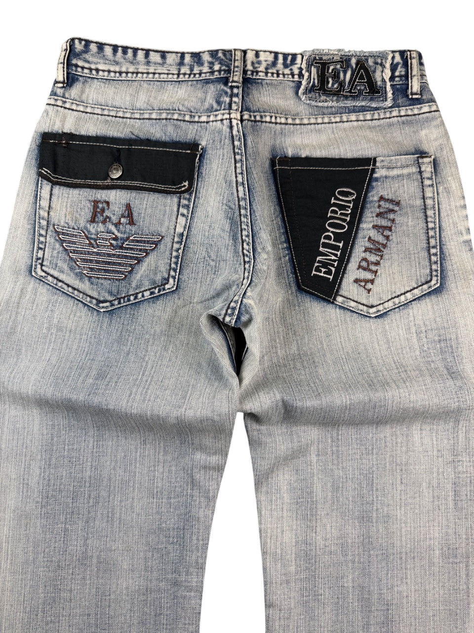 Armani Big Logo Straightfit Jeans (S-M)