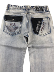 Armani Big Logo Straightfit Jeans (S-M)