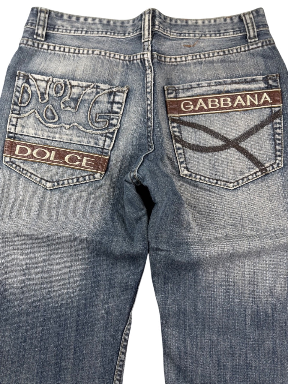 Dolce & Gabbana Big Logo Straightfit Jeans (XS-S)