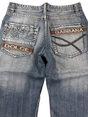 Dolce & Gabbana Big Logo Straightfit Jeans (XS-S)
