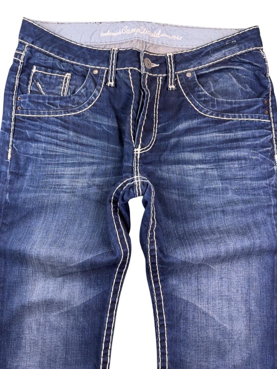 Camp David Washed Bootcut Jeans (S-M)