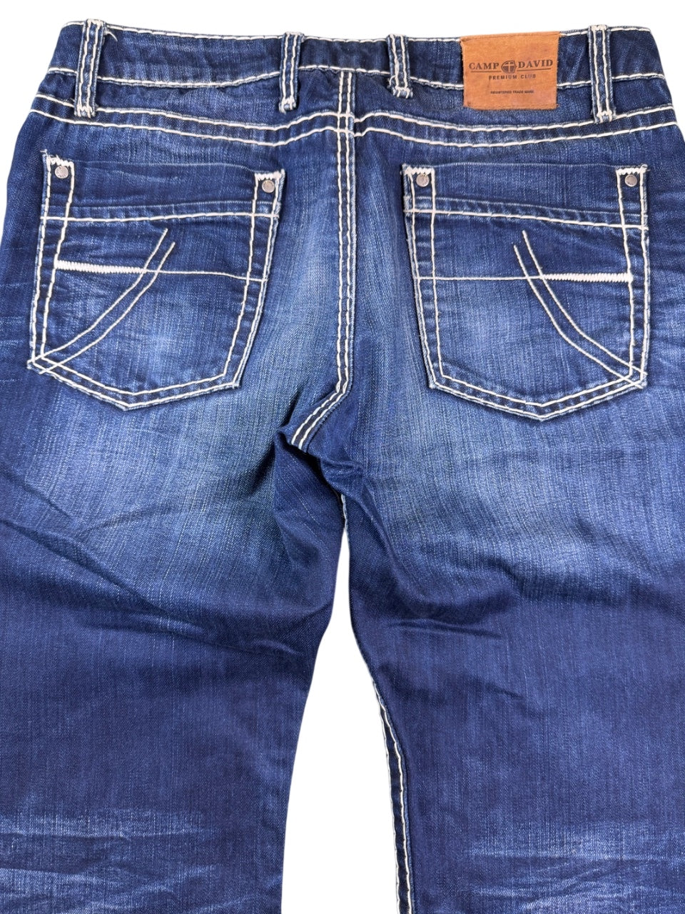 Camp David Washed Bootcut Jeans (S-M)